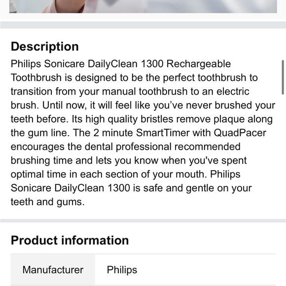 Philips electric toothbrush sonicare charger - Picture 7 of 7